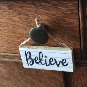 4/$15 Handcrafted Mini Wood Sign